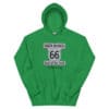 Find Your Way on Route 66 Heavy Blend Gildan Unisex Camping Hoodie